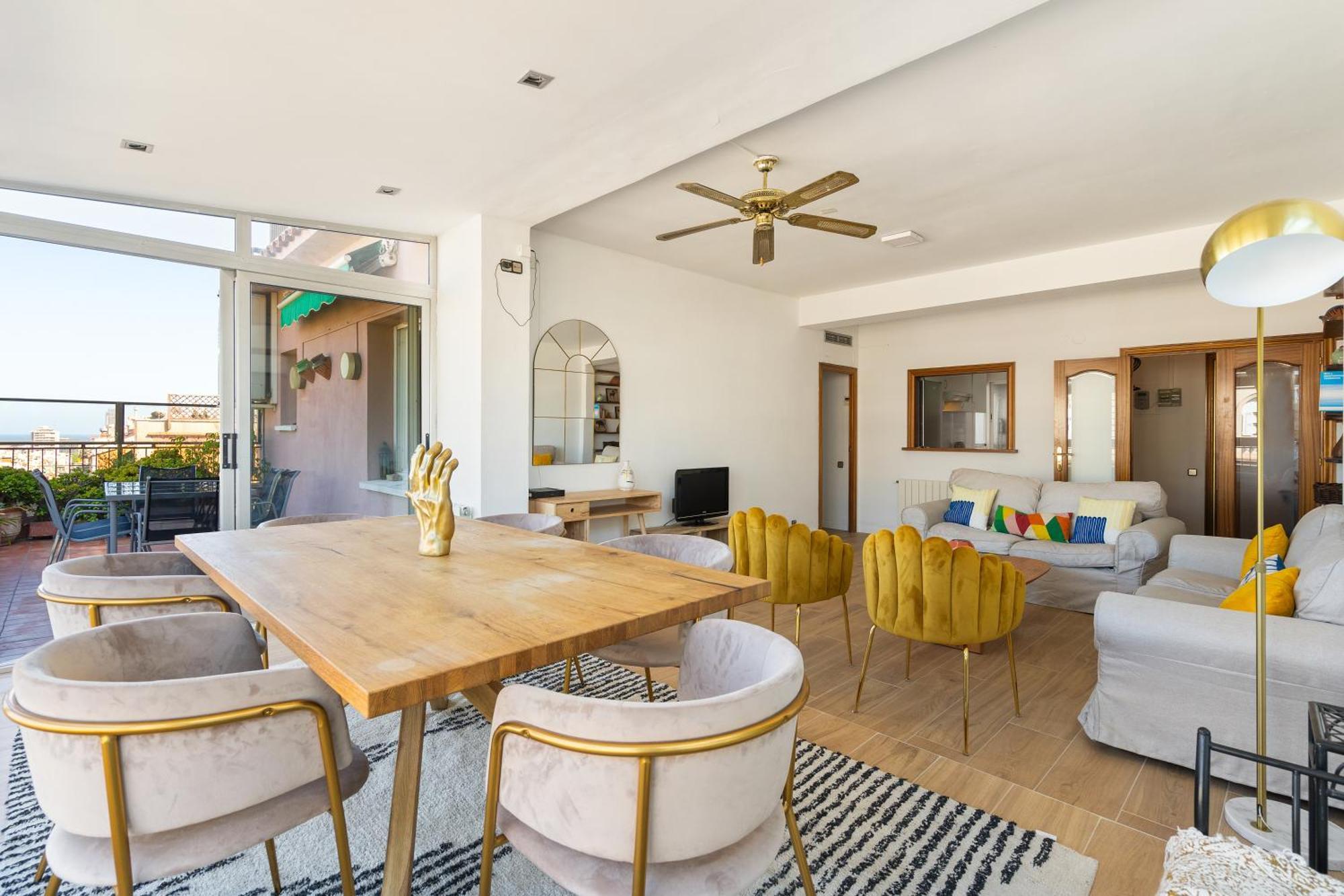 바르셀로나 Chic 3Br Retreat With Private Terrace 아파트 외부 사진